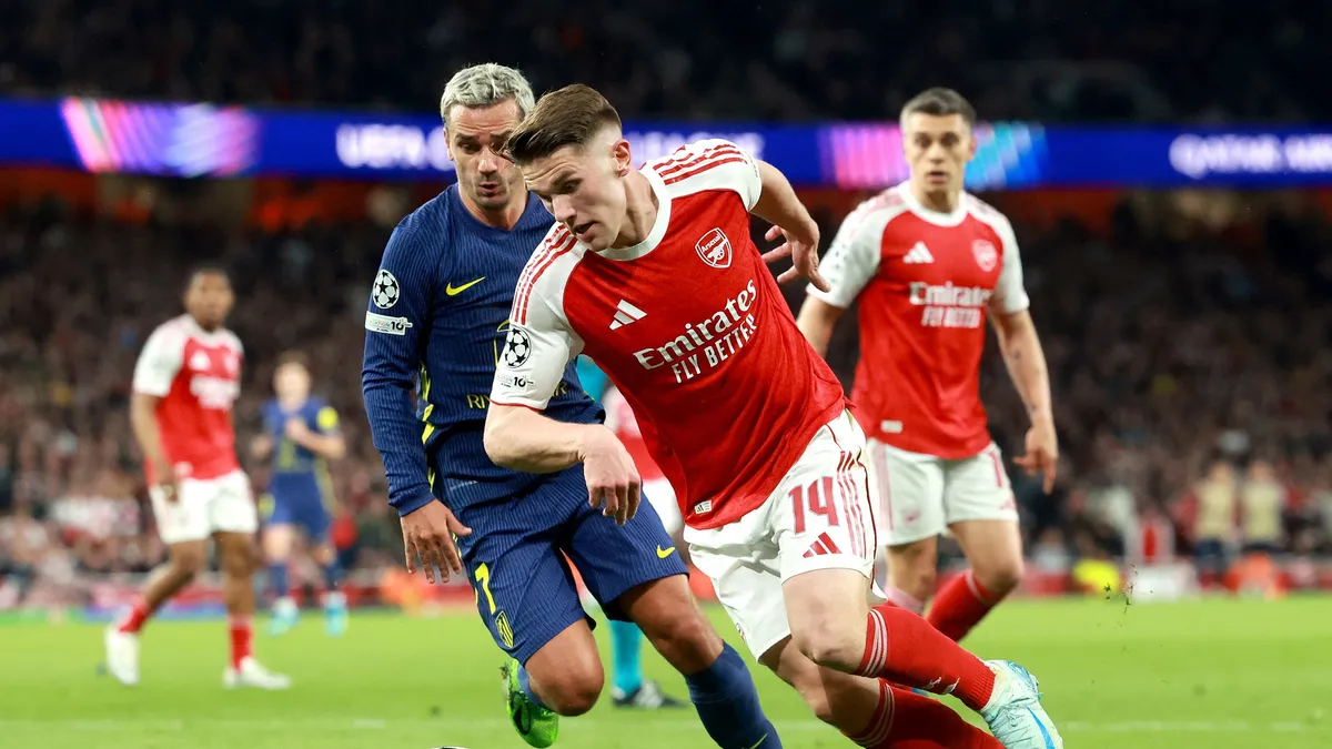 Şampiyonlar Ligi'nde ilk finalist Atletico Madrid'i 1-0 yenen Arsenal!