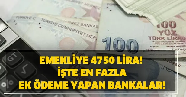 SGK, SSK ve Bağkur'luya en fazla ek ödeme yapan bankalar! İşte emeklilerin alacağı zamlı promosyon ücretleri...