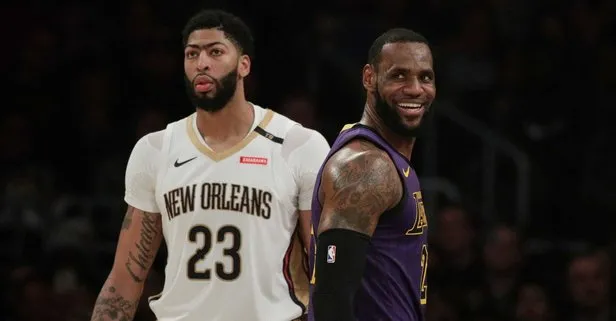 NBA’de yılın takası! Anthony Davis LeBron James’li Lakers’ta