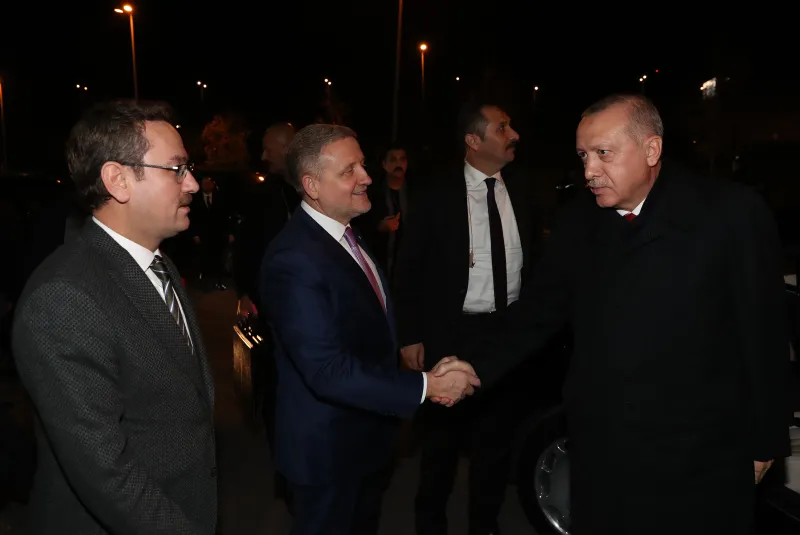 Başkan Erdoğan, Medipol Başakşehir-Roma maçında - 2
