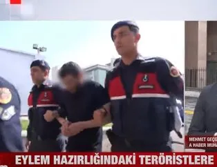 Eylem hazırlığındaki 9 terörist yakalandı