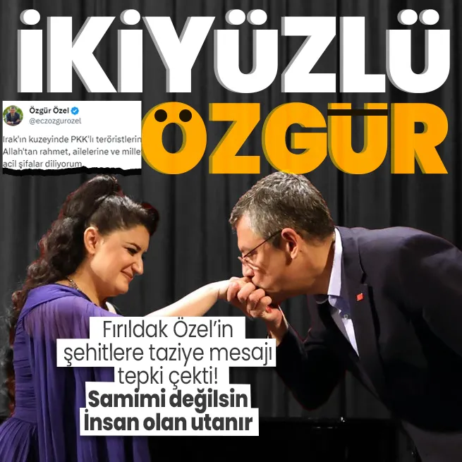 Pervin Chakarın elini öpmüştü! Şehitlere taziye mesajı paylaşan fırıldak Özgür Özele tepki yağdı: Samimi değilsiniz