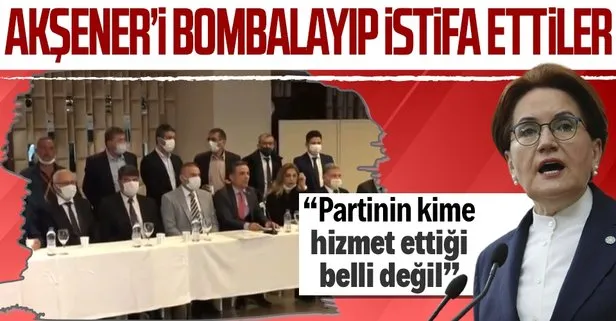 İYİ Parti'de istifa depremi! 27 kişi partiden ayrıldı