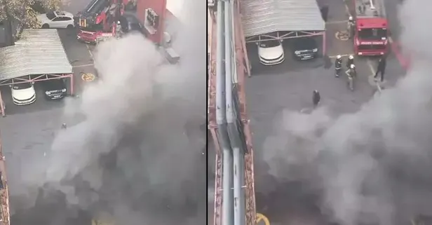 Samatya'daki İstanbul Eğitim ve Araştırma Hastanesi'nde yangın!