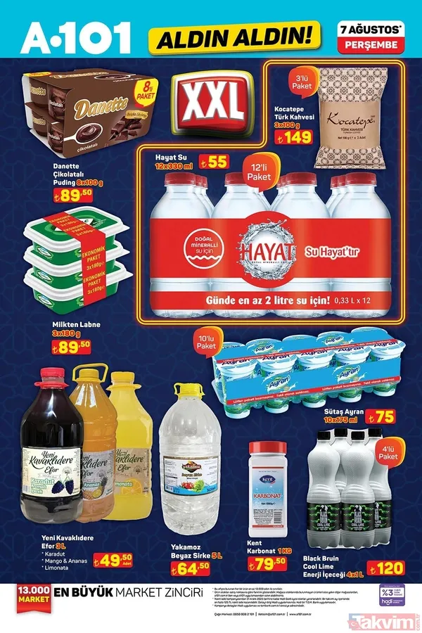 A101 7 Ağustos Perşembe kataloğu açıklandı! Bu hafta neler var? İşte tam ürün listesi ve fiyatlar - 26