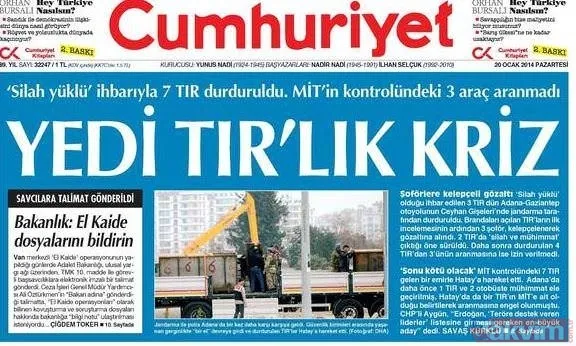 FETÖ'nün Cumhuriyet'e attırdığı terör manşetlerinden bazıları - 18