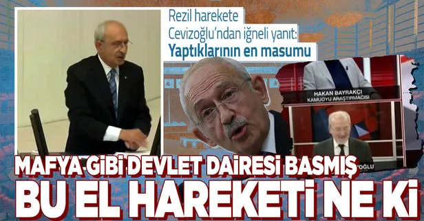 CHP Genel Başkanı Kemal Kılıçdaroğlu'nun Meclis'teki skandal hareketine Hulki Cevizoğlu'ndan iğneli yanıt: TÜİK kapısına dayanmış bu el hareketi ne ki