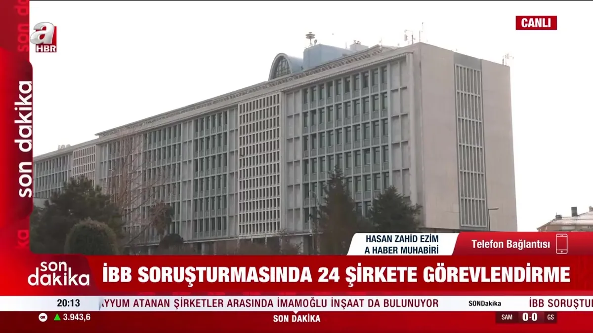 İBB soruşturması kapsamında 24 şirkete kayyum atandı