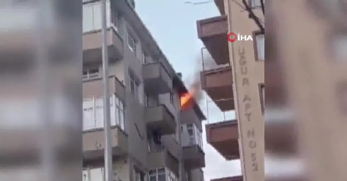 Yaşlı yatalak çifti yangın ayırdı, biri öldü diğeri ağır yaralı