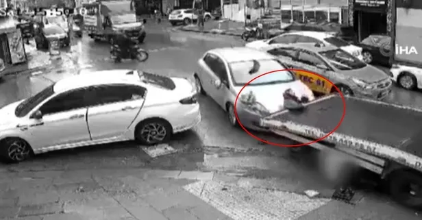 Pendik’te trafik kavgası! Aynasını kıran motokuryenin üzerine aracını sürdü: O anlar kamerada | Sürücü tutuklandı