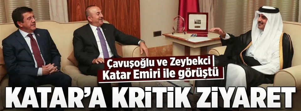 Katar’da kritik görüşme