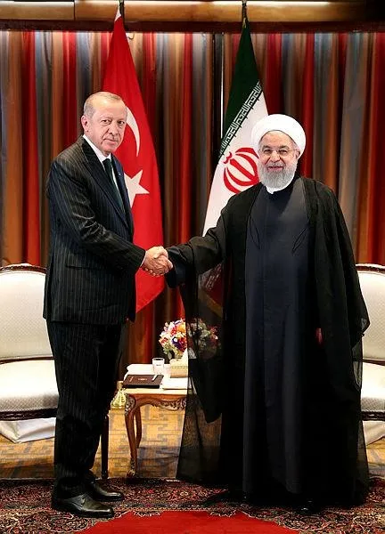 Başkan Erdoğan ile Ruhani arasında önemli görüşme-1