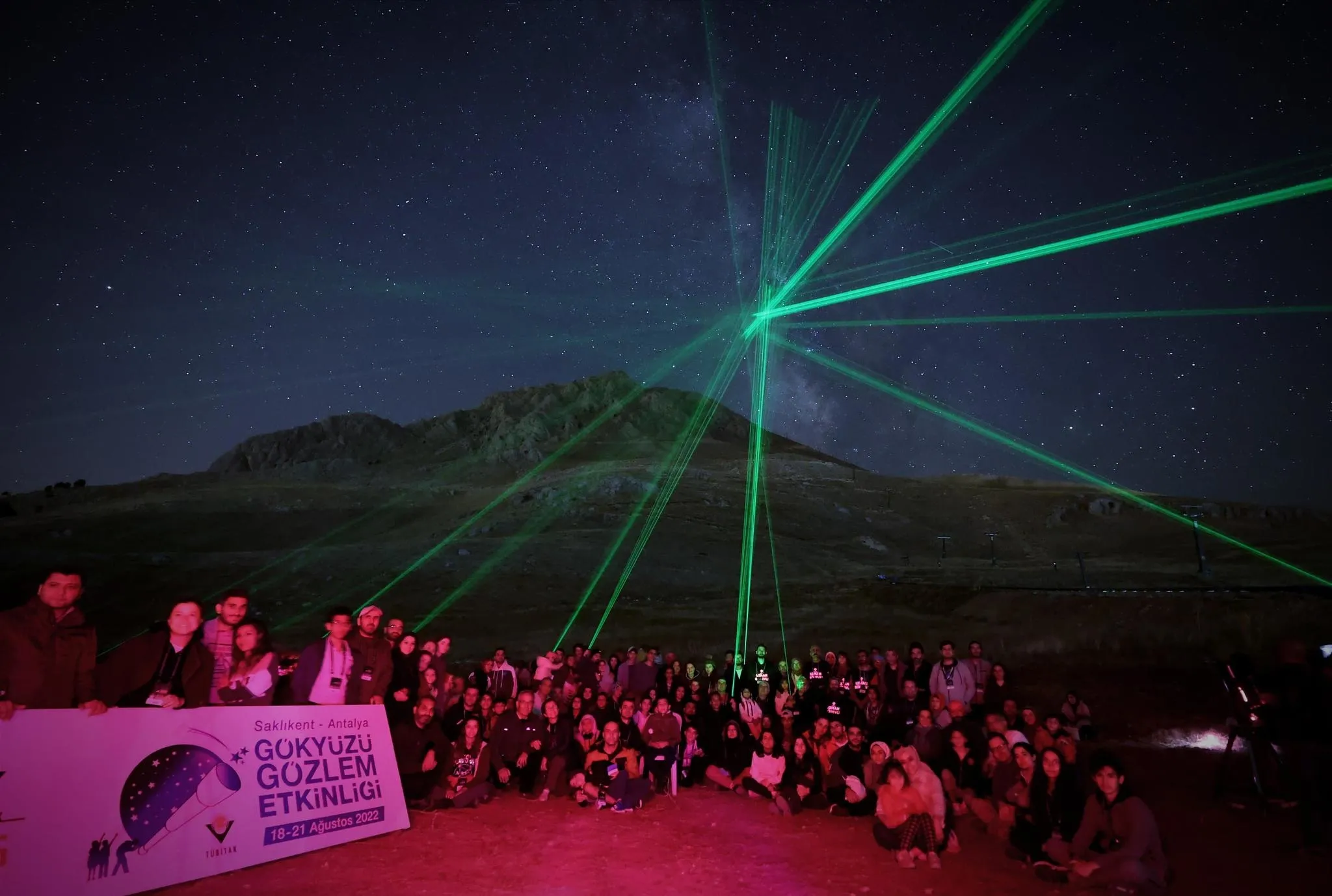 Bakanlar Gökyüzü Gözlem Etkinliği’nde!