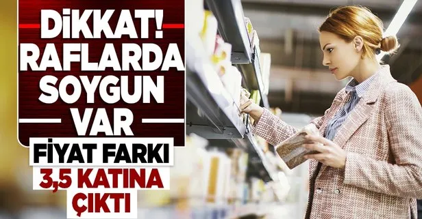 Fahiş fiyat vurgununun kanıtı: Fiyat farkı 3,5 kata ulaştı