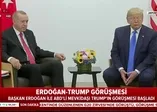 G20'deki Erdoğan - Trump görüşmesi başladı