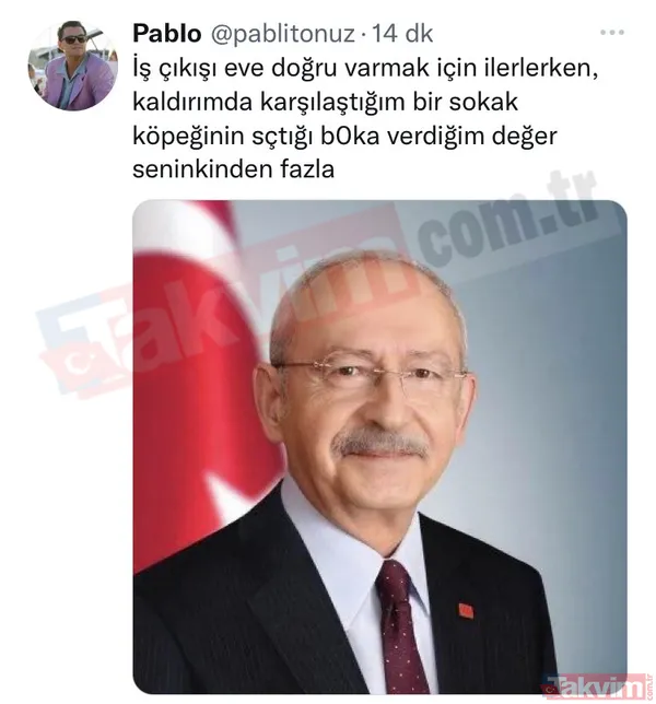 CHP'deki savaş Twitter'a taşındı! İmamoğlu yandaşlarından Kılıçdaroğlu'na peş peşe hakaret: "Köpek dışkısına verdiğim değer daha fazla" - 7