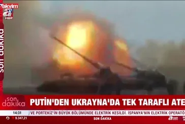 Putin'den Ukrayna'da ateşkes kararı