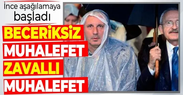 Muharrem İnce'den CHP tespiti