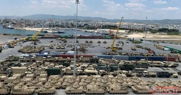 ABD cephaneliğine döndü! Türkiye-Yunanistan sınırında 45 kilometre uzaklıkta büyük hareketlilik - 1