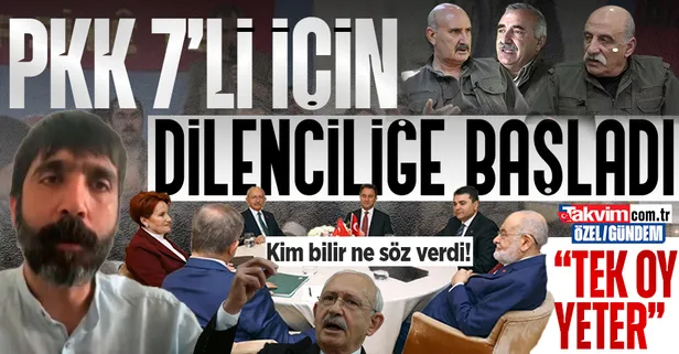 7'li koalisyon sırtını Kandil'e yaslıyor! PKK'nın sözde İsviçre Eşbaşkanı İsmail Kardaş'tan Kılıçdaroğlu için oy dilenciliği