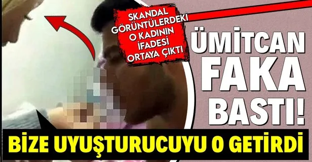 Skandal görüntülerde o da vardı! Ümitcan Uygun’un yanındaki kadının da ifadesi ortaya çıktı!