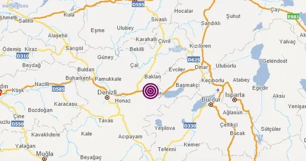 Denizli Bozkurt'ta deprem! 9 Ekim'de nerelerde deprem oldu?-1
