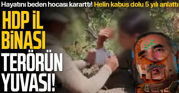 SON DAKİKA: Terör örgütü PKK'dan kaçan Helin kabus dolu 5 yılı anlattı: Önce HDP binasına sonra Kandil’e götürdüler!