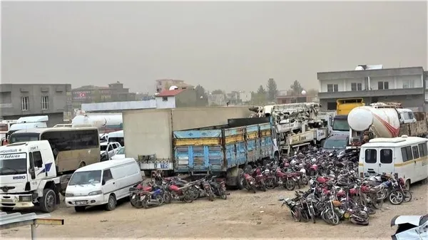 6 milyon TL'lik araçlar çürümeye terk edildi-2