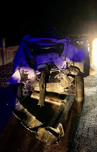 Hatay'da feci kaza: 2 yaralı