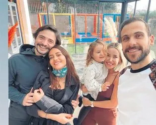 Sevimli aile pozu