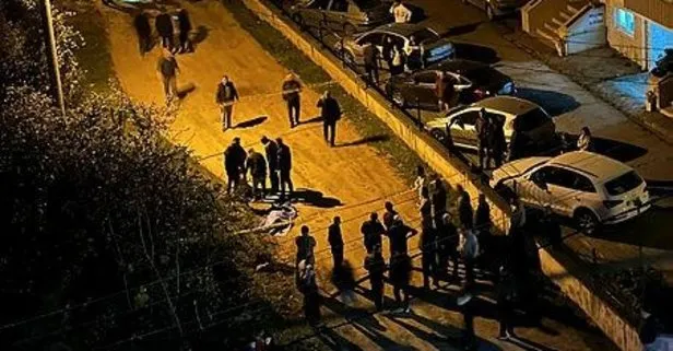 Ordu’da gece saatlerinde sokak ortasında esrarengiz cinayet! Bir anda silahlar patladı