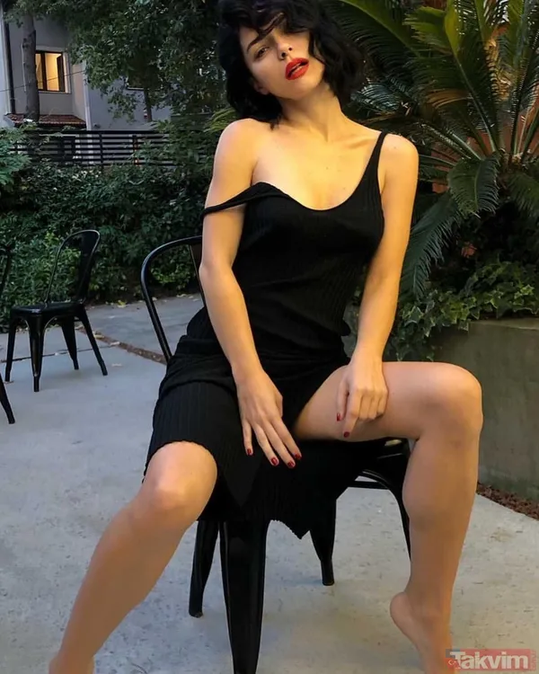 Göğüs estetiğinden dert yanmıştı! Merve Boluğur yeni imajını tanıtırken bile dekolteden vazgeçemedi! Hem tarzı hem de son hali... - 11