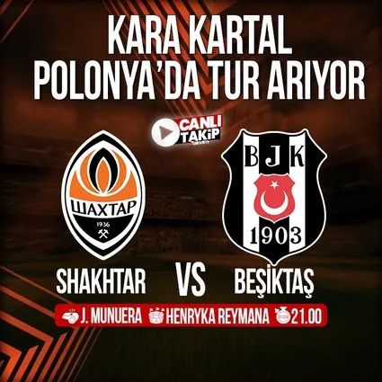 Shakhtar - Beşiktaş | CANLI