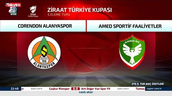 Alanyaspor 3-2 Amedspor | ÖZET