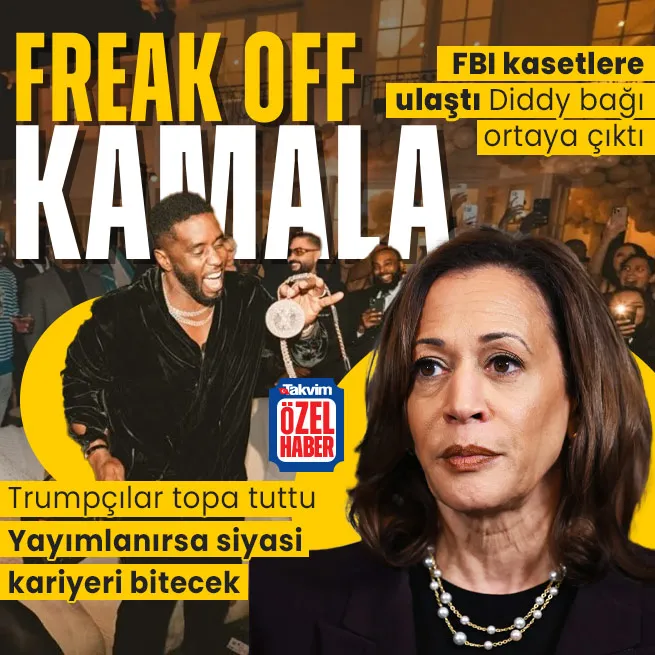 Kamala Harris’in siyasi kariyerini bitirecek iddia! Diddy partilerinde görüntüleri mi var? FBI kayıtlara ulaştı