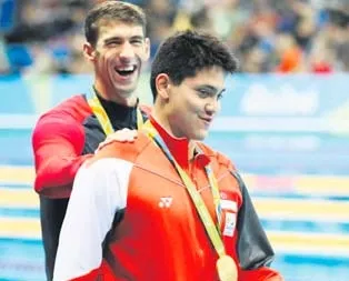 Şimdi Phelps ona hayran kaldı!