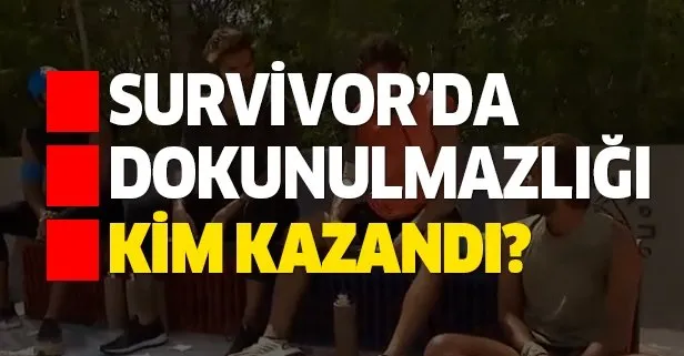 10 Temmuz Survivor dokunulmazlık oyununu kim kazandı?