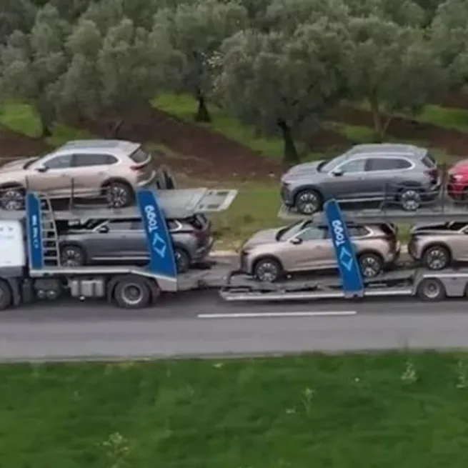 Toggda teslimat zamanı! Tırlara yüklenen araçların sevkiyatı başladı