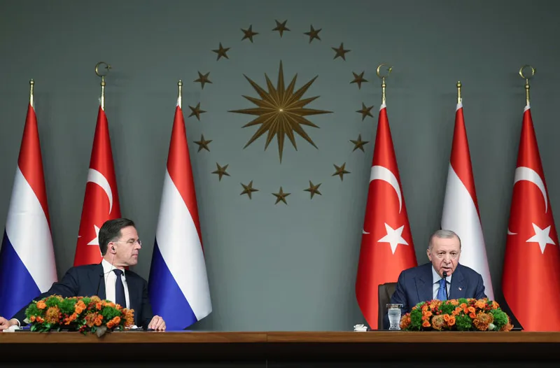 Başkan Erdoğan ve Rutte (Takvim Foto Arşiv)