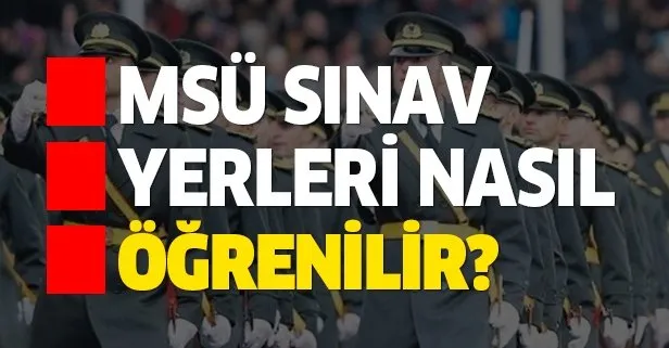 msu sinav yerleri nereden ve nasil
