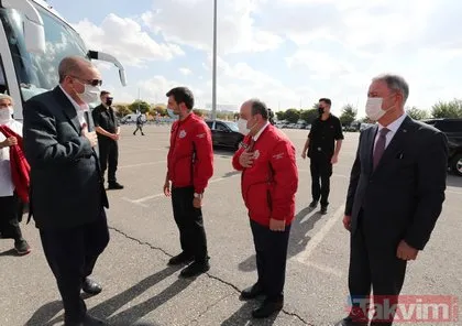 Cumhurbaşkanı Erdoğan, Gaziantep’te Teknofest standlarını gezdi