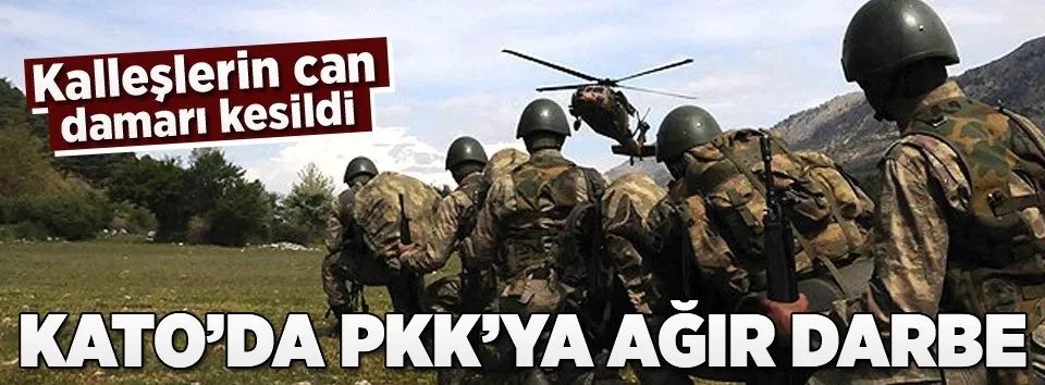 Kato’da PKK’ya büyük darbe!