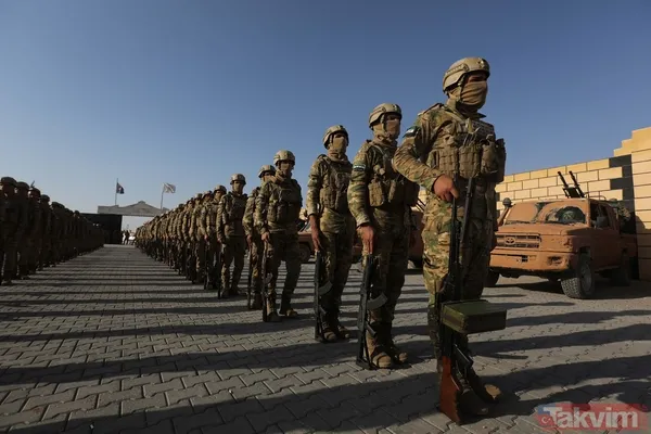 Başkan Erdoğan Suriye'nin kuzeyine yeni operasyon sinyali vermişti! Suriye Milli Ordusu 2 bin askerle tatbikat yaptı - 15