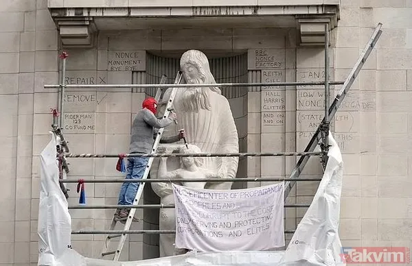 BBC’de pedofili heykeltıraş skandalı! İki kızına ve köpeğine cinsel tacizde bulunan Eric Gill’in heykeline 89 bin sterlinlik koruma - 2