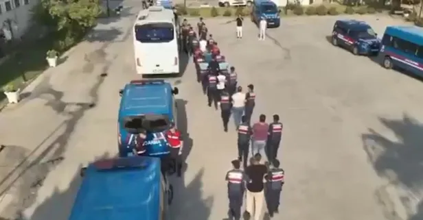 5 ilde 5 ayrı suç örgütüne operasyon: 41 şüpheliden 26'sı tutuklandı