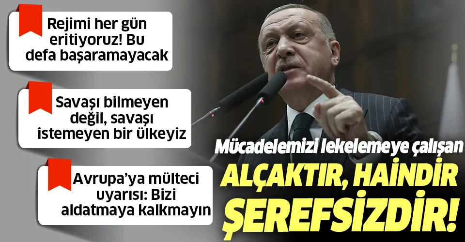 Son dakika: Başkan Erdoğan'dan AK Parti Grup Toplantısı'nda önemli açıklamalar