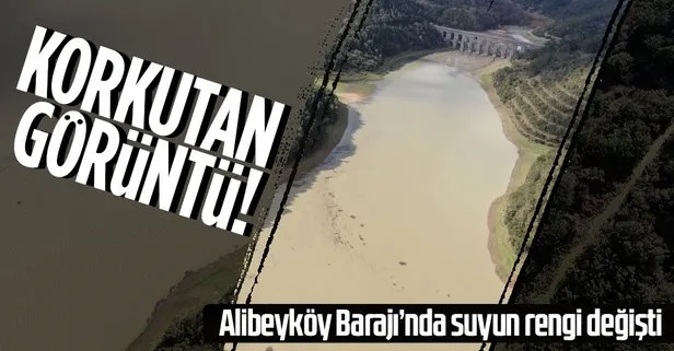Alibeyköy Barajı’nda suyun rengi değişti! İşte İstanbul’daki barajların doluluk oranları