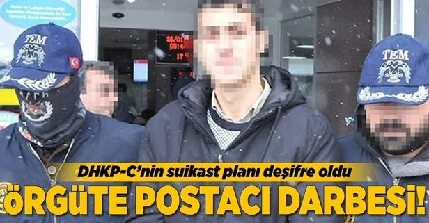 DHKP-C’ye ’postacı’ darbesi