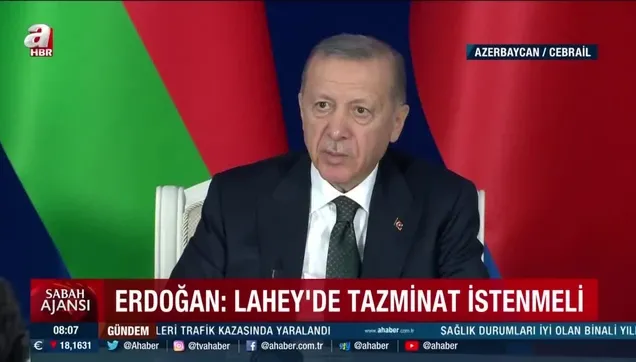 Başkan Erdoğan'dan LAHEY çağrısı