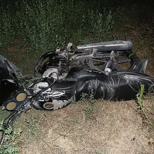 Amasya’da motosiklet kazası